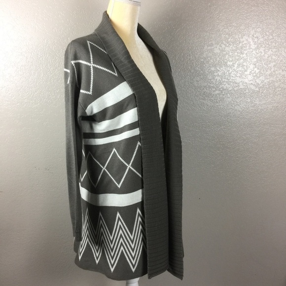 Ya Los Angeles Tribal Kimono Open Long Cardigan - Picture 2 of 8
